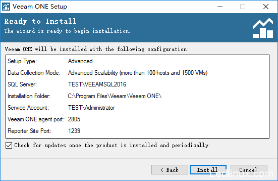 Veeam ONE v10.0.2.1094 安装教程 + 许可证